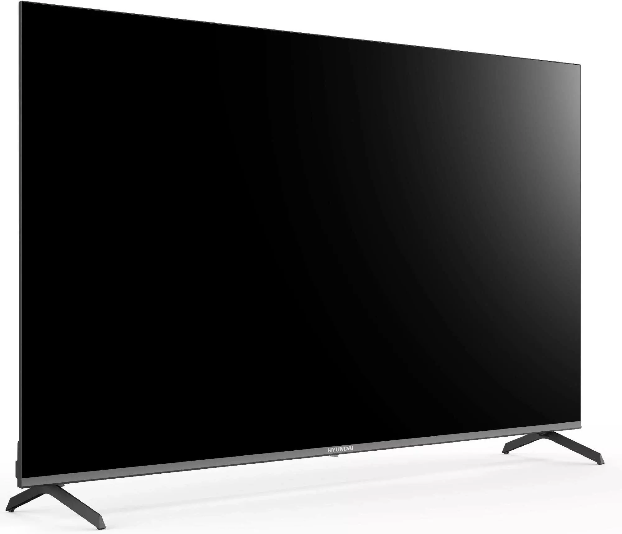 65" Телевизор Hyundai H-LED65BU7006 (4K UHD 3840x2160, Smart TV) черный/серебристый