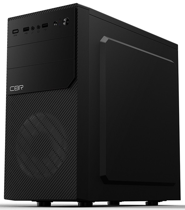 Корпус CBR RD850, mATX, Mini-Tower, черный, 400 Вт (PCC-MATX-RD850-400W)