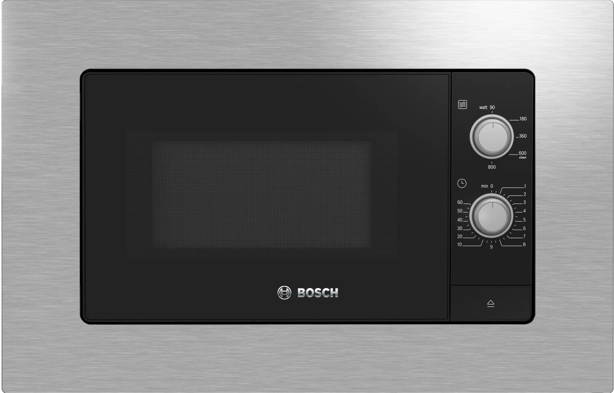Встраиваемая микроволновая печь Bosch BFL620MS3 [800 Вт, 20 л, пов. мех., серебристый, черный]