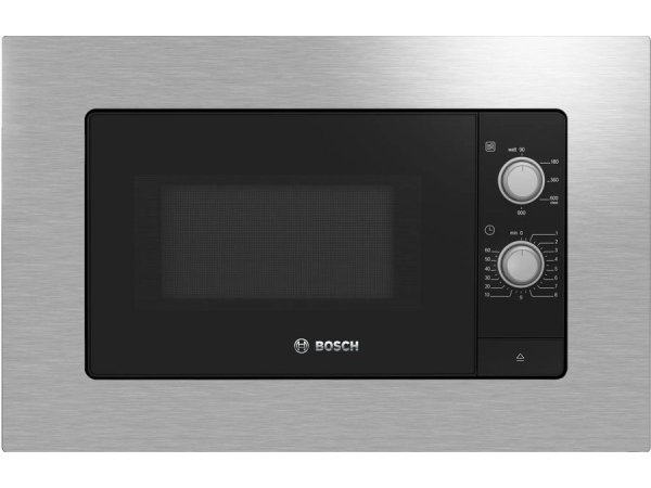 Встраиваемая микроволновая печь Bosch BFL620MS3 [800 Вт, 20 л, пов. мех., серебристый, черный]