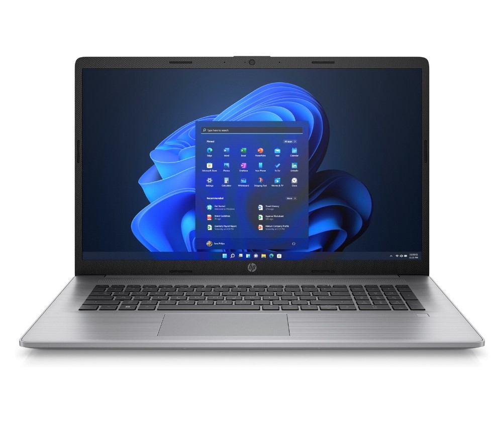Ноутбук HP 470 G9 Core i7-1255U 17.3" 300nits,8GbGb SSD,MX550 2Gb, LL,2.1kg,1y,Asteroid Silver,DOS