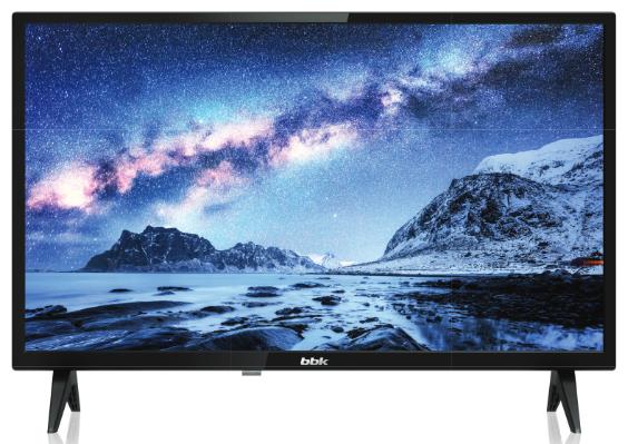 24" Телевизор BBK 24LEM-1008/T2C (HD 1366x768) черный