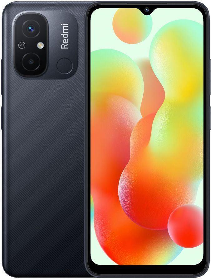 Смартфон Xiaomi Redmi 12C 3/64Gb Graphite Gray MZB0DJBRU