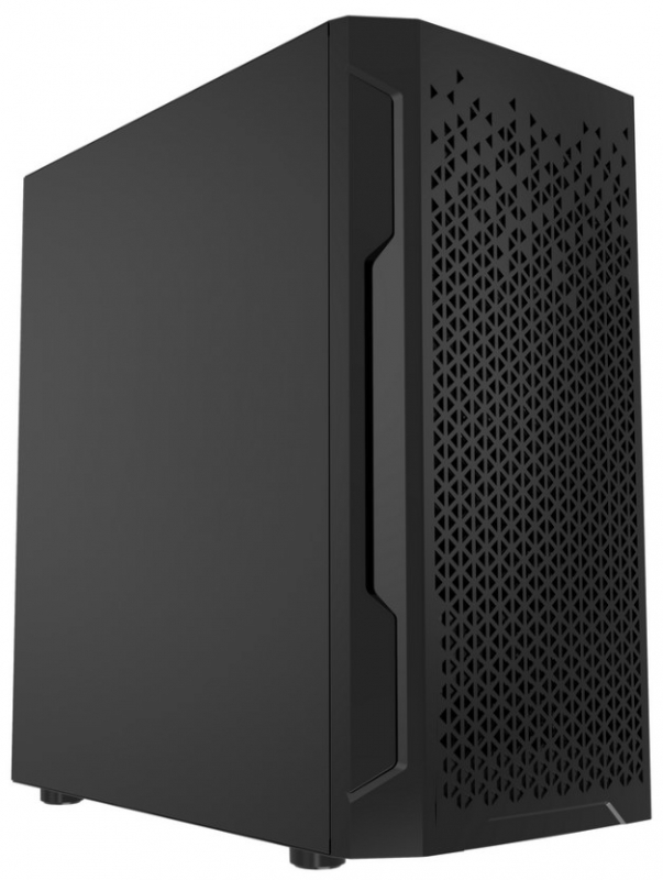 Корпус Mini-Tower PowerCase Mistral Micro Z2B SI черный [2 x 120 мм, 0.45 мм] [CMIMZB-F2SI]