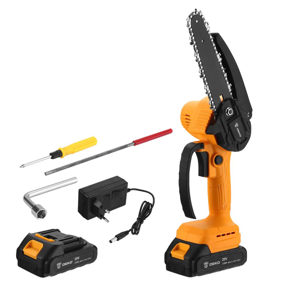 Аккумуляторная пила Deko DKCHS 20-6, 20В, 2x2.0Ач 063-4309