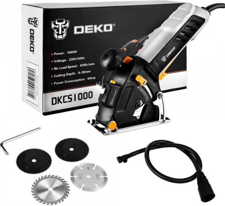 Циркулярная пила Deko DKCS1001 (063-4201)