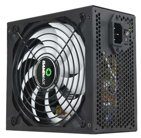 Блок питания GameMax GP-550 550 Вт [80+ Bronze, ATX vATX 12V 2.31, APFC, 120 x 120 мм fan, 4+4 pin CPU, 6+2 pin PCI-E, 5 SATA]