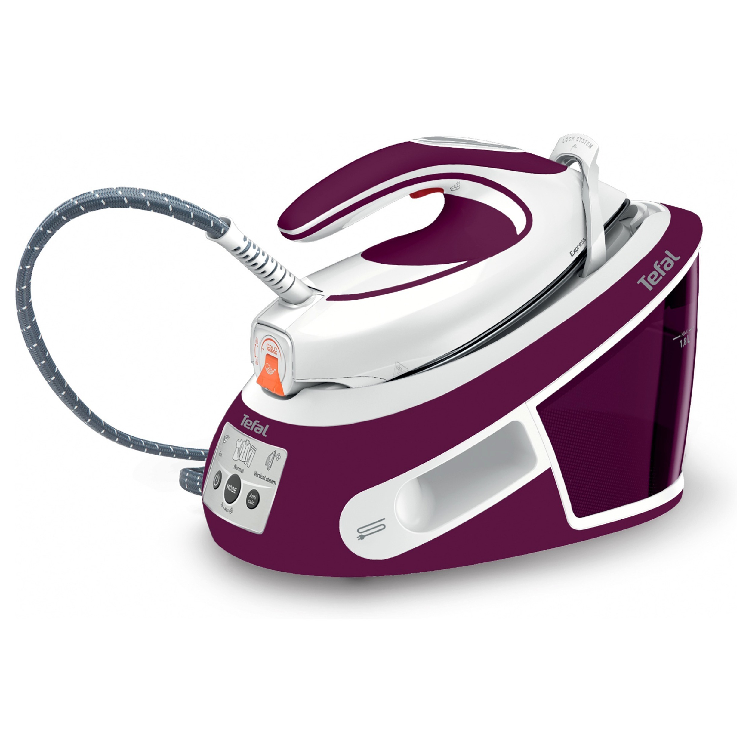 Парогенератор Tefal SV8061E0 2800Вт фиолетовый/белый
