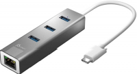 Хаб J5create USB-C - 3xUSB Type-A 3.0 / Ethernet JCH474