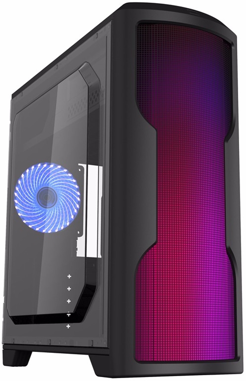 Корпус Mid-Tower GameMax G562 MATRIX черный [акрил (оргстекло), 1 x 120 мм, 0.5 мм] [MFG.G562]