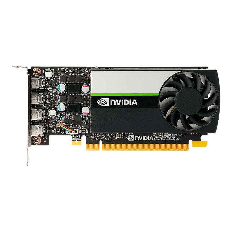 Видеокарта VGA PNY NVIDIA QUADRO T1000, 4 GB GDDR6/128 bit, PCI Express 4.0 x16, 4x mDP