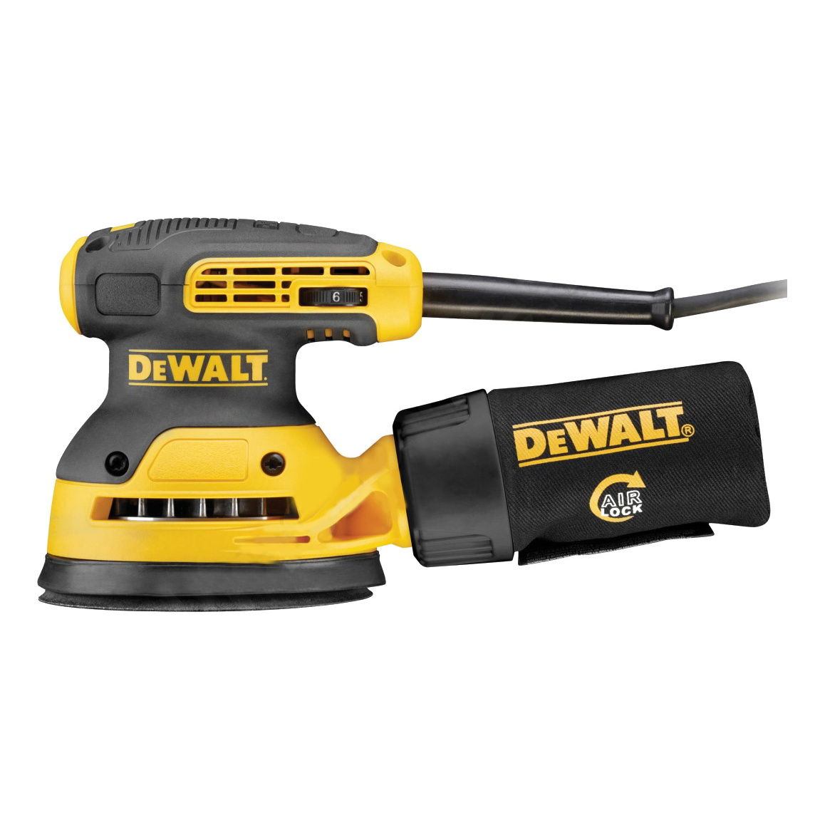 Эксцентриковая шлифмашина DeWALT DWE6423, 280 Вт