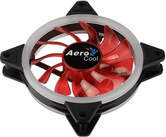 Вентилятор 120x120 AeroCool Rev Red LED Ret