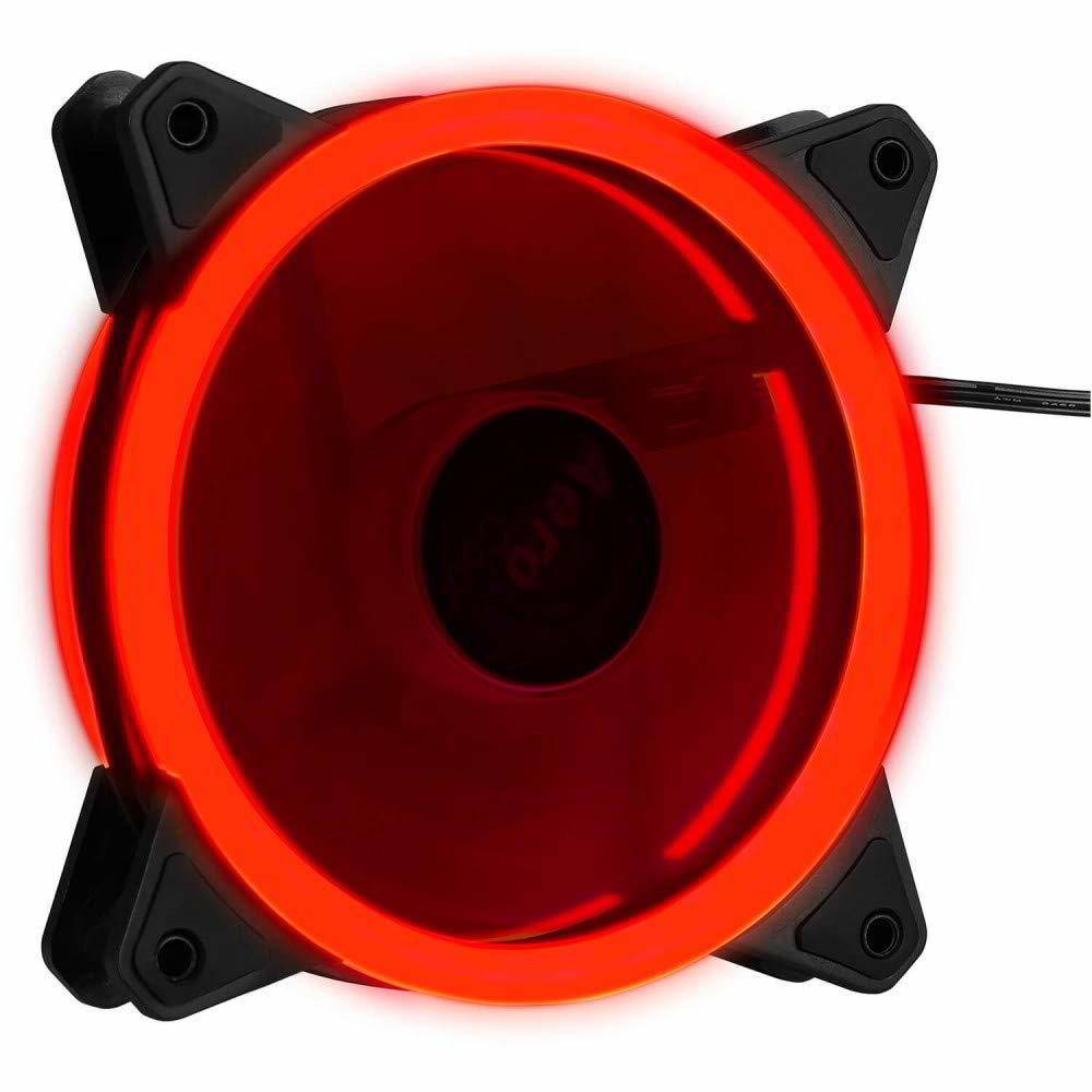Вентилятор 120x120 AeroCool Rev Red LED Ret
