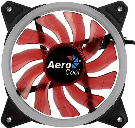 Вентилятор 120x120 AeroCool Rev Red LED Ret