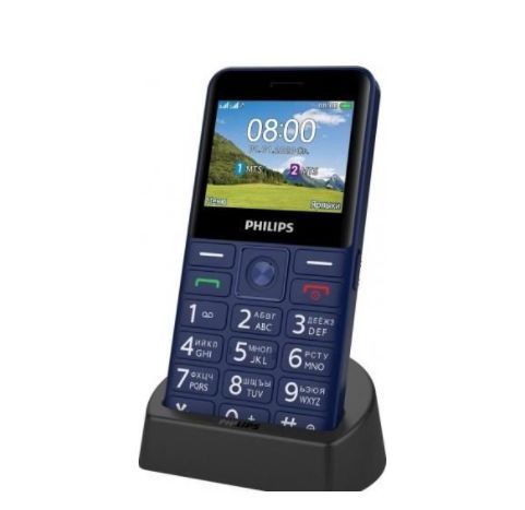 Мобильный телефон Philips E207 Xenium синий