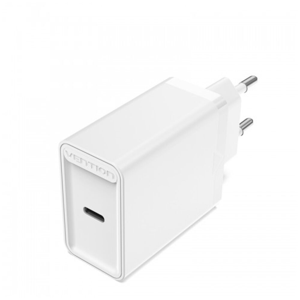 Сетевое зарядное устройство Vention FADW0-EU  USB-C QC 4.0 Белый