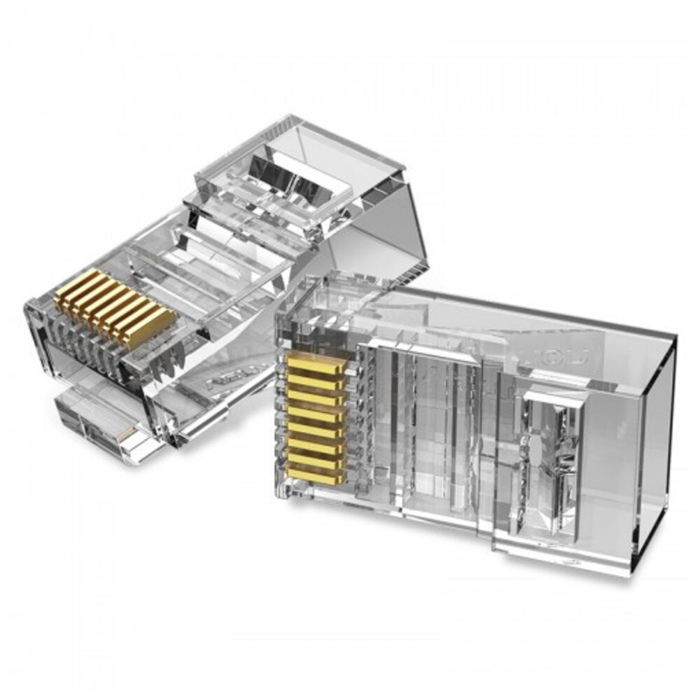 Коннектор RJ45 (обжимной) Vention (IDBR0-100) 100шт