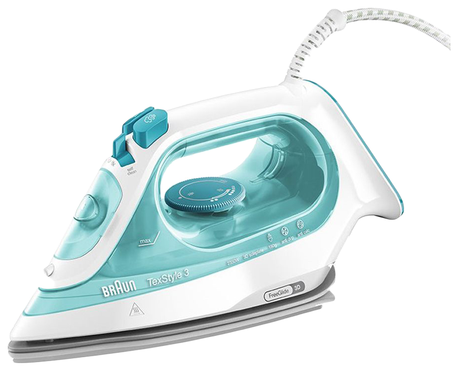 Утюг Braun SI 3041 GR, белый/голубой