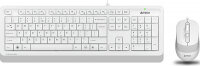 Клавиатура+мышь A4Tech Fstyler F1010 White/Grey