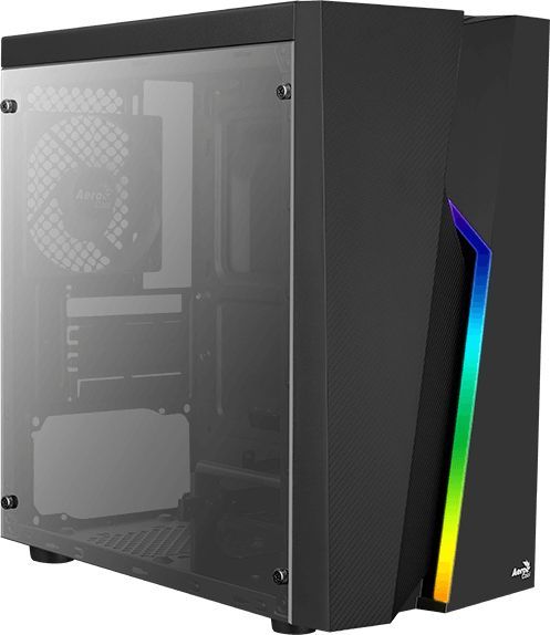 Корпус MicroATX Minitower AeroCool Bolt Mini-A-BK-v1 Black