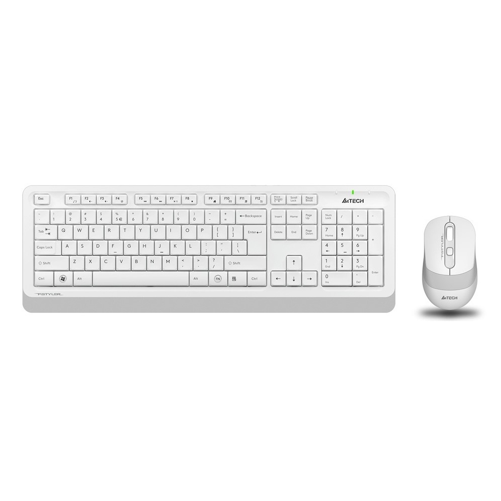 Клавиатура+мышь A4Tech Fstyler FG1010 White/Grey