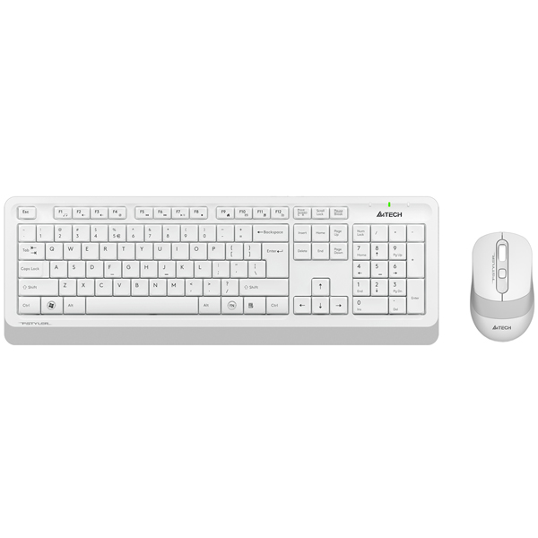 Клавиатура+мышь A4Tech Fstyler FG1010 White/Grey