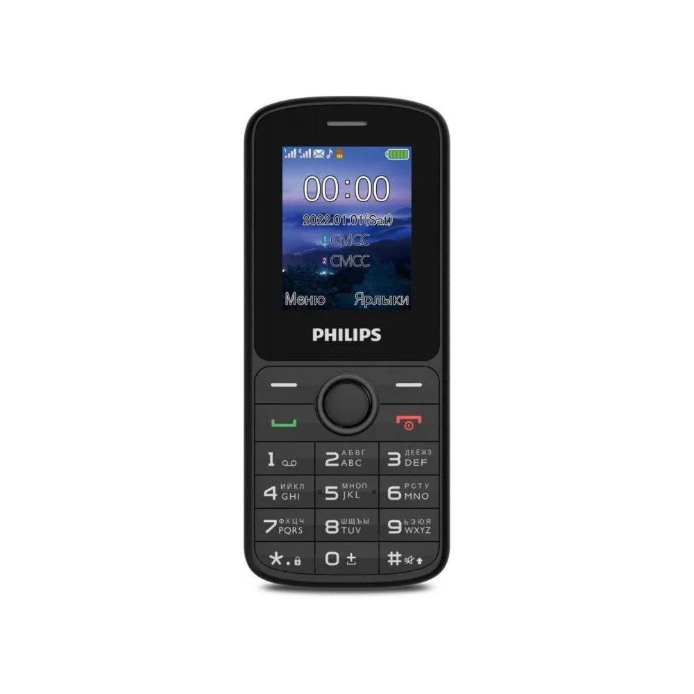 Сотовый телефон Philips Xenium E2101 черный