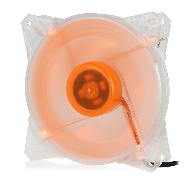 Вентилятор 120x120 Crown (CMCF-12025S-1213) Orange Led 1650rpm
