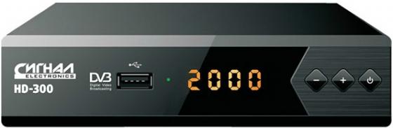 Радиоприемник Сигнал Эфир HD-300 черный DVB-T2
