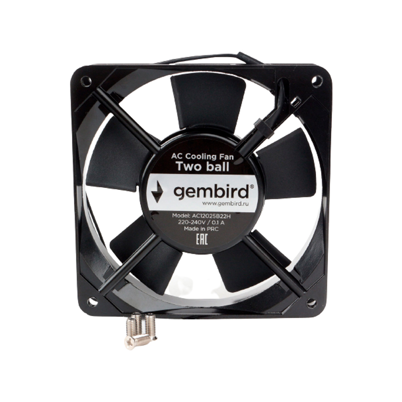 Вентилятор 120x120 Gembird AC220 (AC12025B22H) 2400rpm