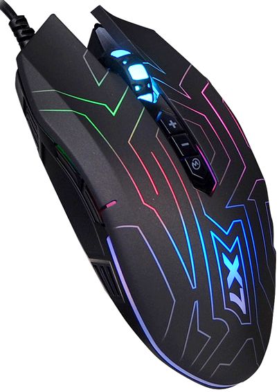 Мышь A4Tech X77 Maze Black проводная