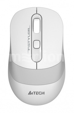 Мышь беспроводная A4Tech Fstyler FG10 White/Grey Wireless