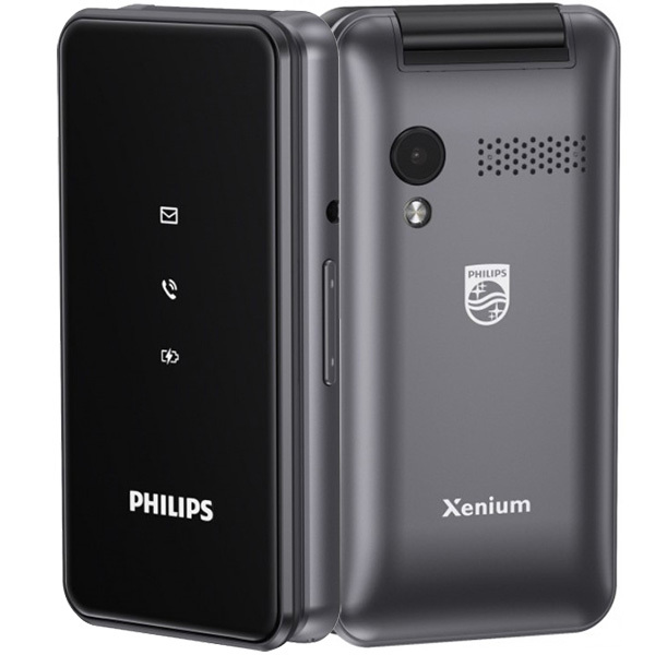 Сотовый телефон Philips Xenium E2601 темно серый