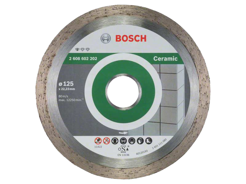 Алмазный диск Bosch Standard for Ceramic 125-22,23 2608602202