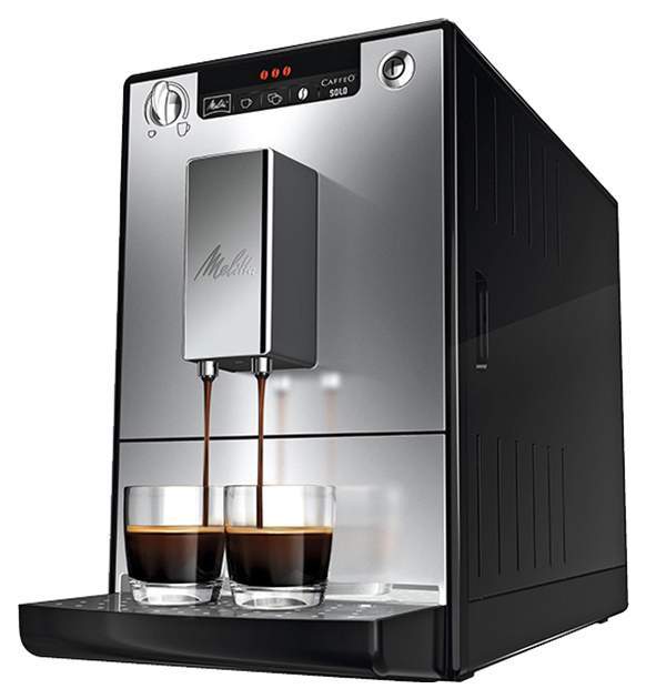 Кофемашина Melitta Caffeo Solo E 950-103/203 silver/black