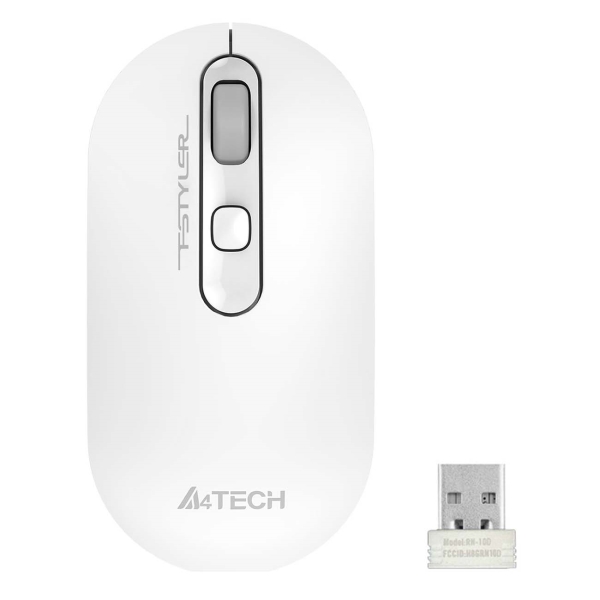 Мышь беспроводная A4Tech Fstyler FG20 White Wireless
