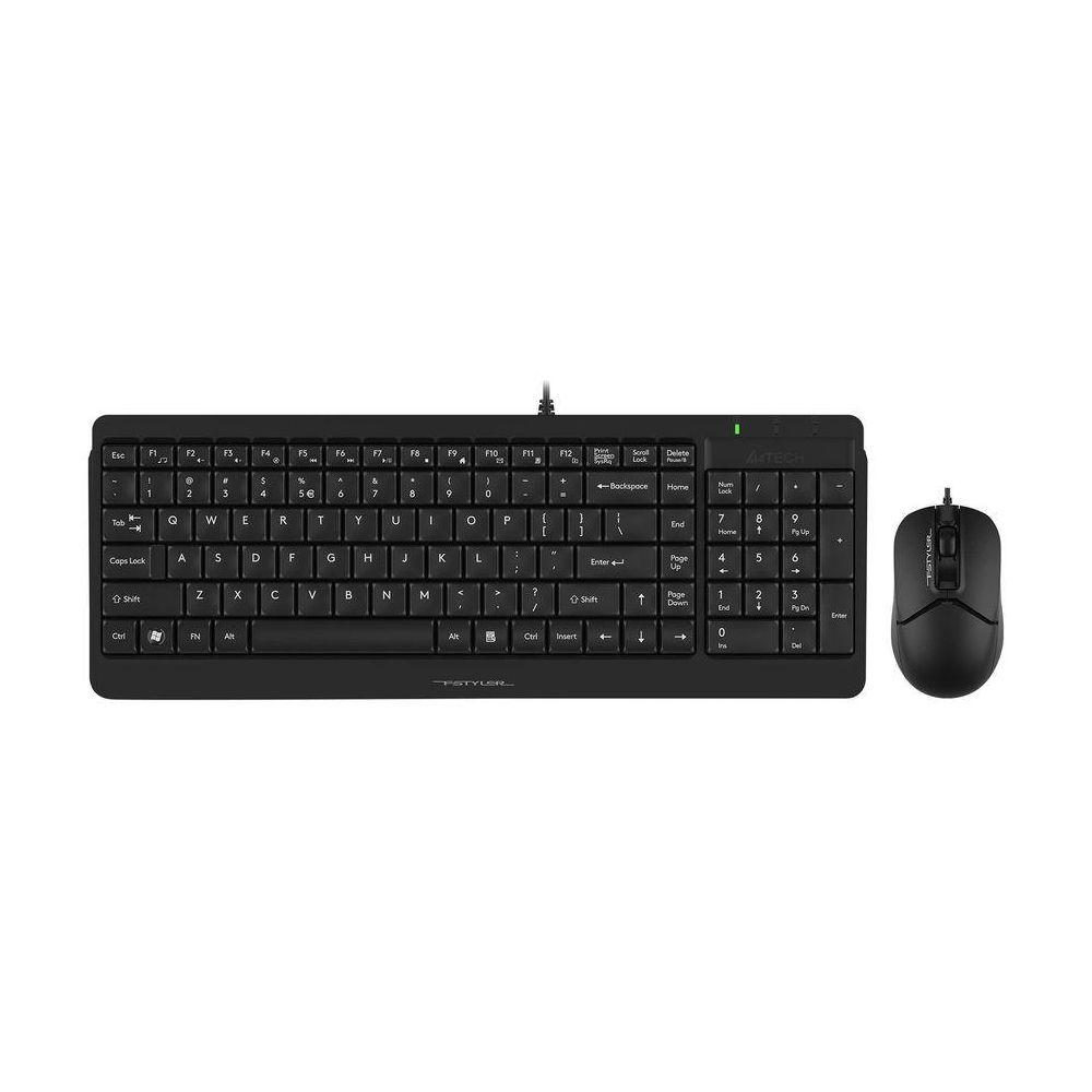 Клавиатура+мышь A4Tech F1512 Black