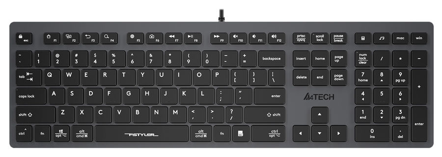Клавиатура A4Tech Fstyler FX50 Grey