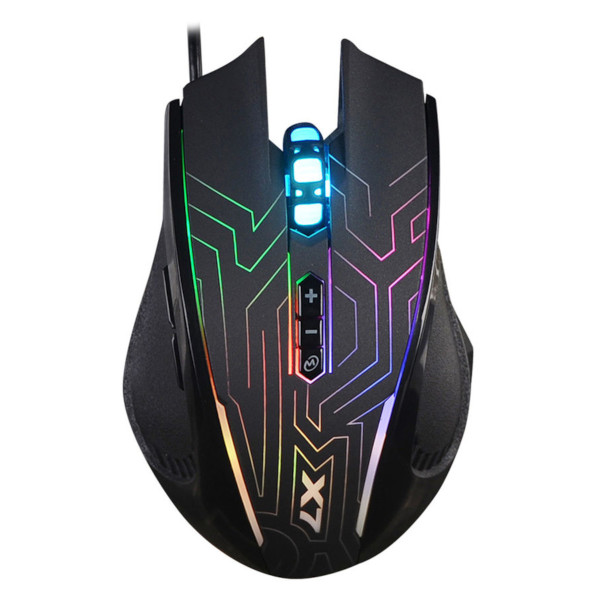 Мышь A4Tech X87 Maze Black проводная