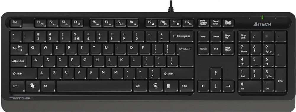 Клавиатура A4Tech Fstyler FK10 Black/Grey