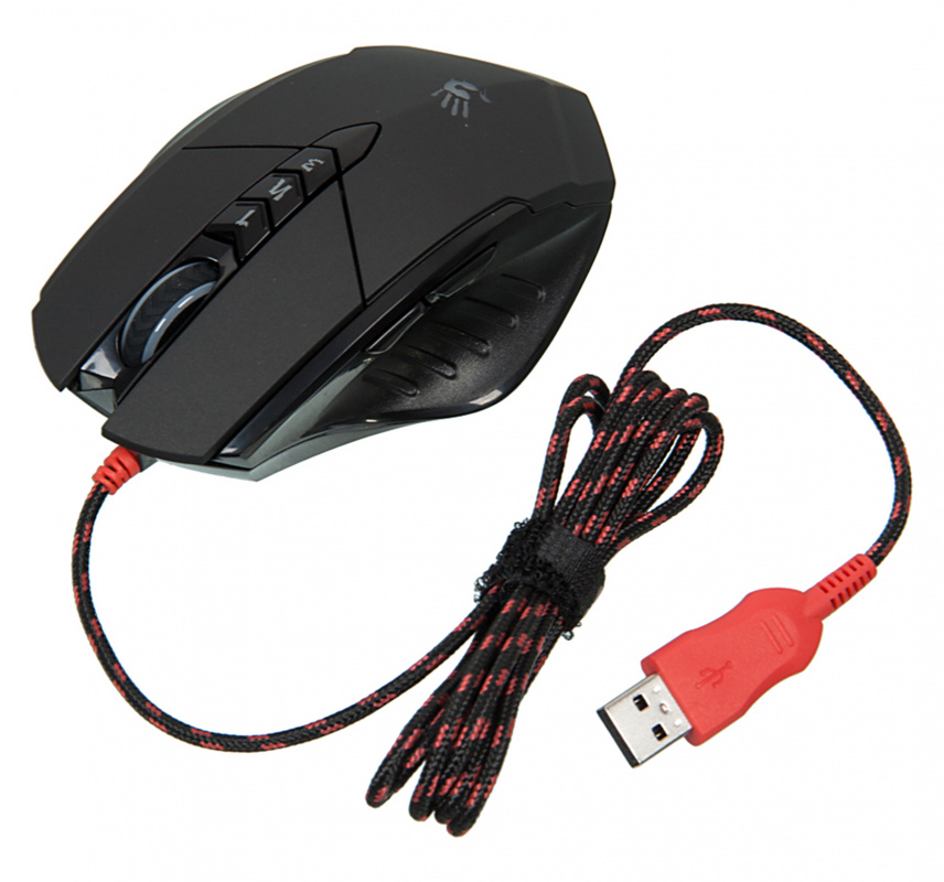 Мышь A4Tech Bloody V7 Black проводная