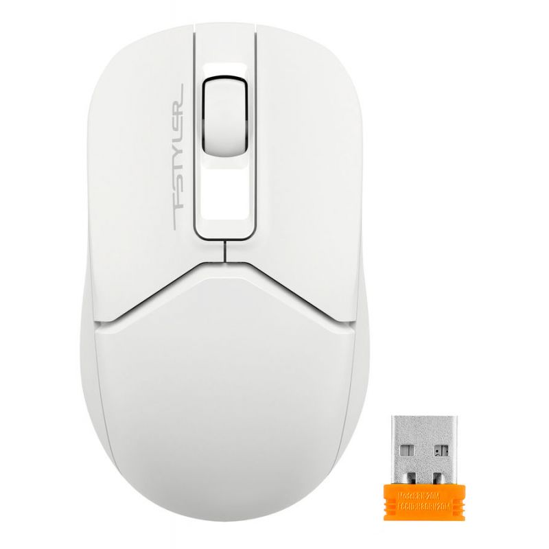 Мышь беспроводная A4Tech Fstyler FG12S White Wireless