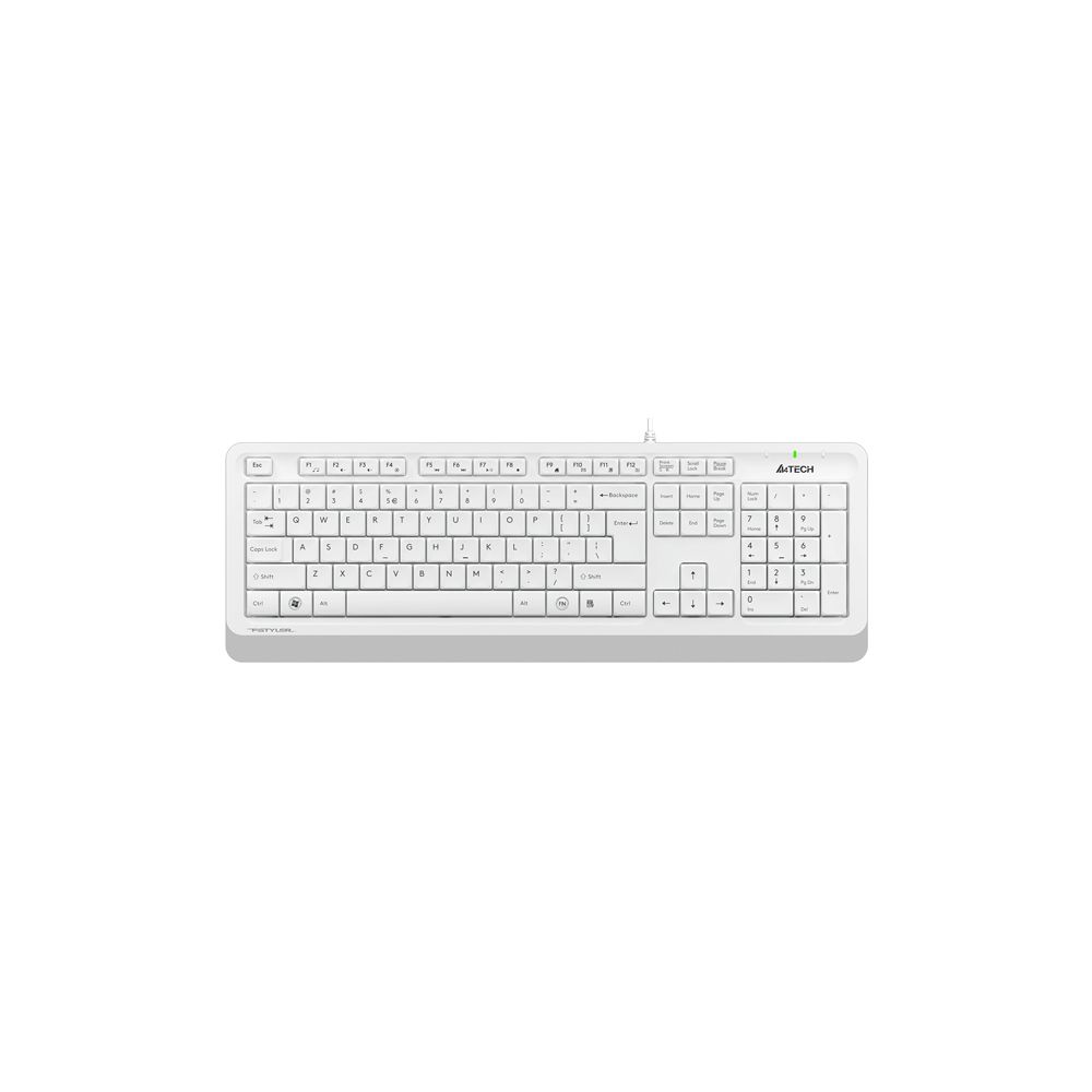 Клавиатура A4Tech Fstyler FK10 White/Grey