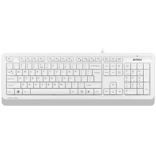 Клавиатура A4Tech Fstyler FK10 White/Grey