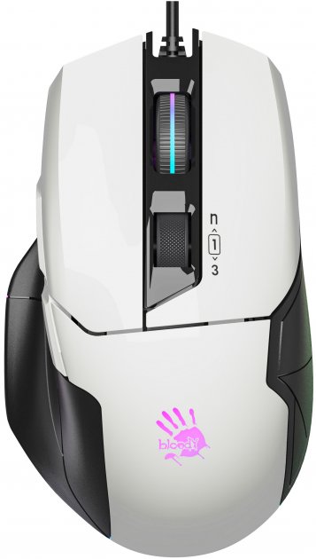 Мышь A4Tech Bloody W70 Max White проводная