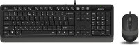 Клавиатура+мышь A4Tech Fstyler F1010 Black/Grey