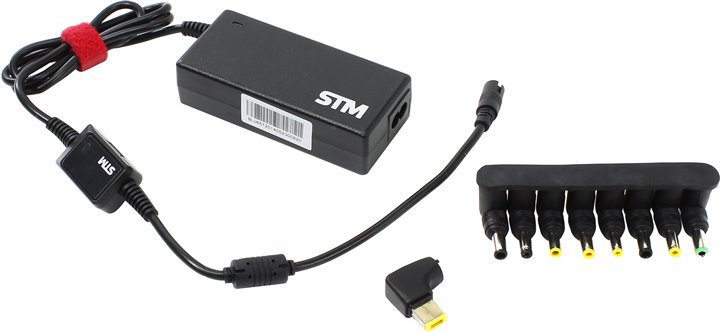 Адаптер питания от сети STM для ноутбуков BLU65, 65W, USB (2.1A)