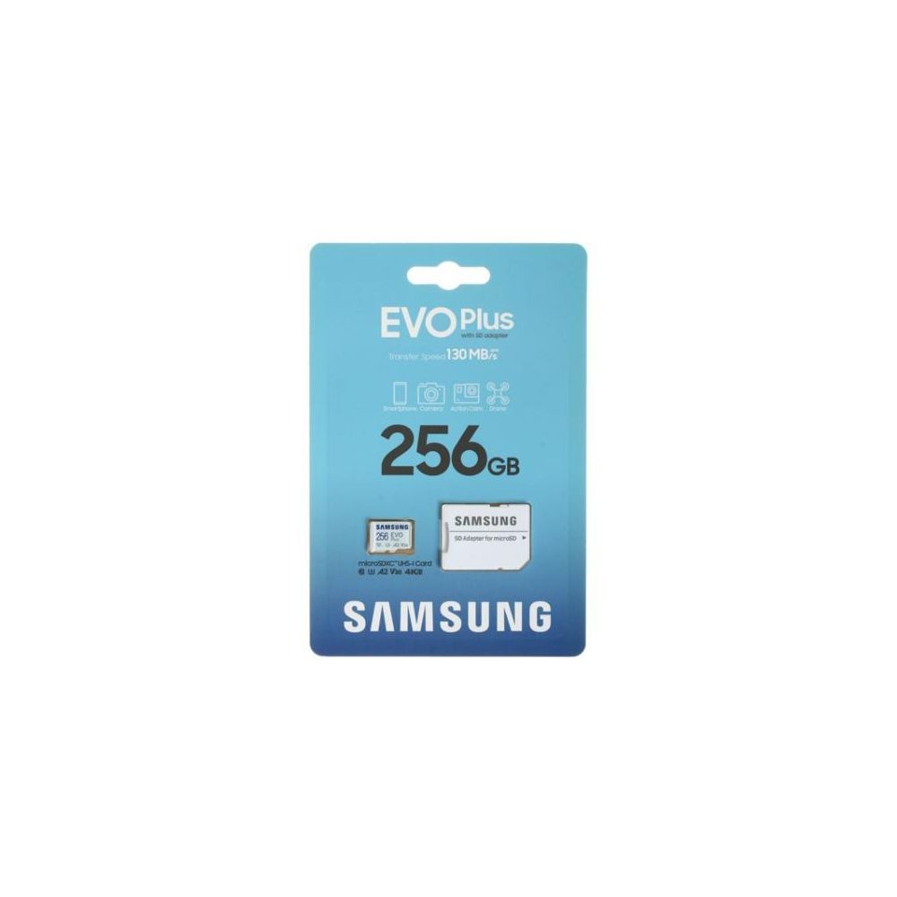 Карта памяти Samsung EVO Plus microSDXC 256gb (MB-MC256KA/EU)