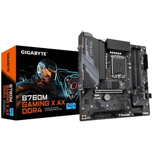 Материнская плата GIGABYTE B760M GAMING X AX DDR4